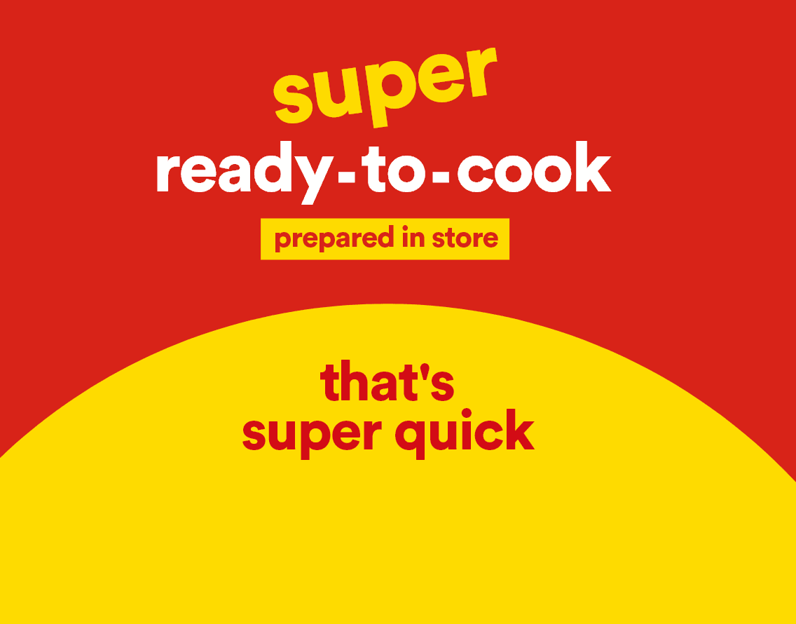 Super ready-to-cook