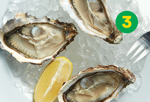 Quick ways to prepare oysters 3: With lemon
