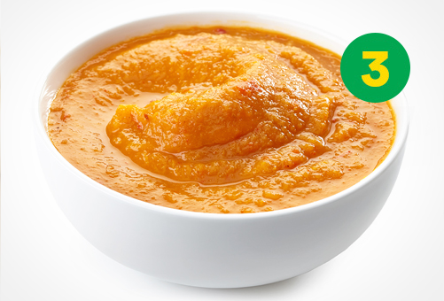 Id&eacute;e 3: Pur&eacute;e de citrouille, id&eacute;ale pour les b&eacute;b&eacute;s