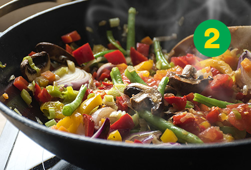 Cuisinez vous-m&ecirc;me et r&eacute;cup&eacute;rez les aliments
