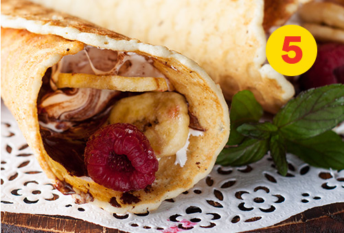 Id&eacute;e-repas 5: Le cornet sucr&eacute;
