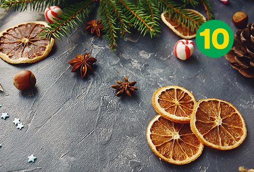 Christmas tip #10: The season for citrus