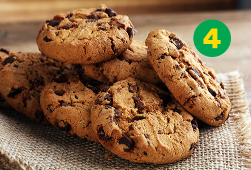 Christmas tip #4: Soft chocolate chip cookies
