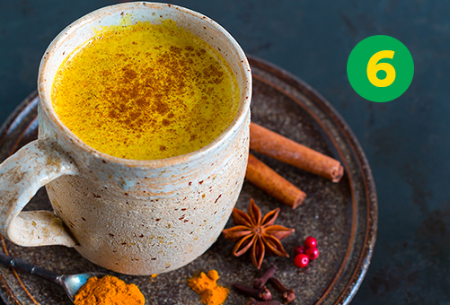 Christmas tip #6: Golden milk, an original drink full of benefits