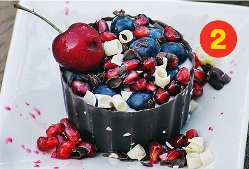 Easy chocolate cups