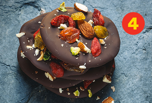 Chocolate clusters