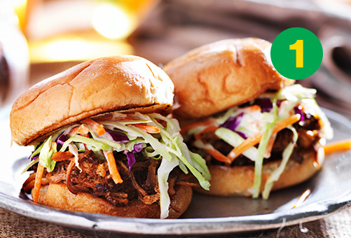 Recipe idea #1 for the big game: Pulled pork rolls