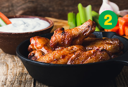 Recipe idea #2 for the big game: BBQ chicken wings