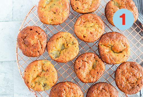 Le zucchini r&acirc;p&eacute; pour des desserts ultras moelleux