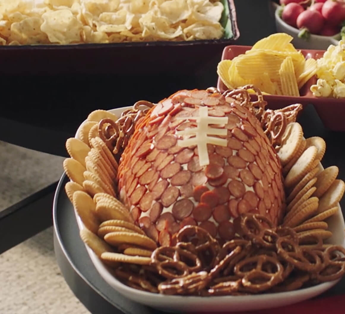 Football cheeseball