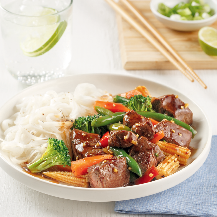 sauté de b&oelig;uf teriyaki