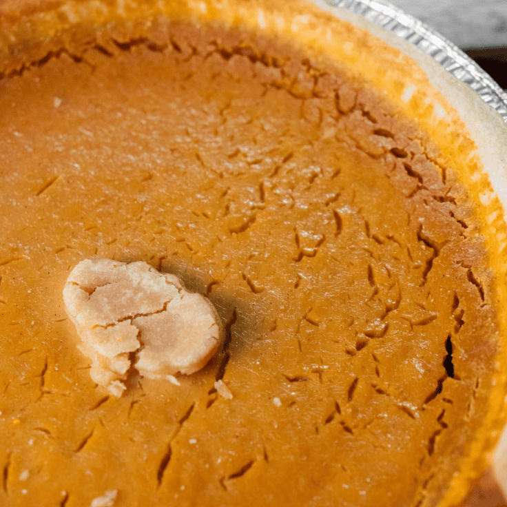 tarte à la citrouille crémeuse
