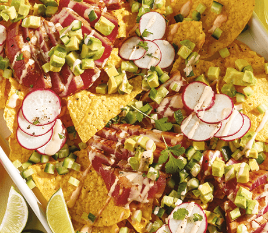 marinated tuna nachos